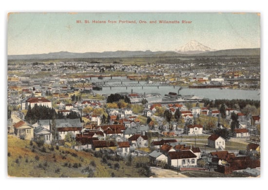 Postcard - St. Helens