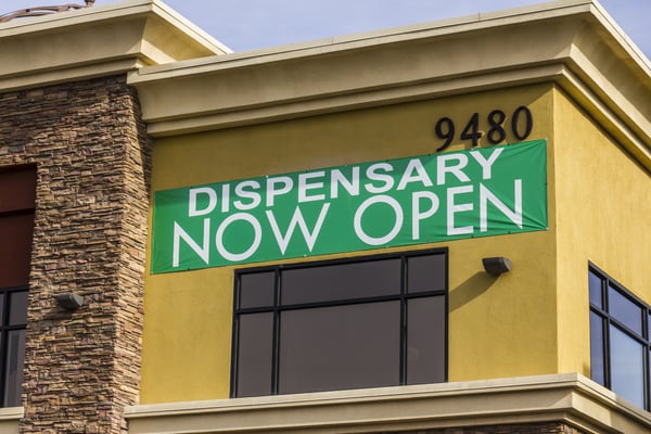 cannabis dispensary exterior